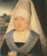 Hans Memling Portrait of an Old Woman (mk05) France oil painting reproduction